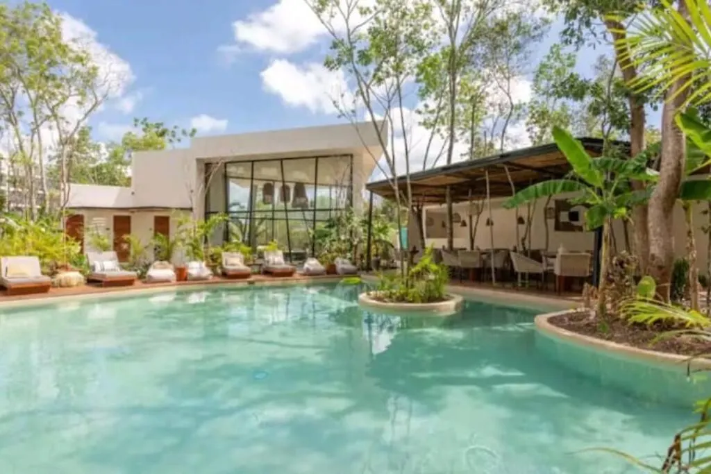 Tulum Retreat With Private Patio Tub & 2 Free Bikes Apartment