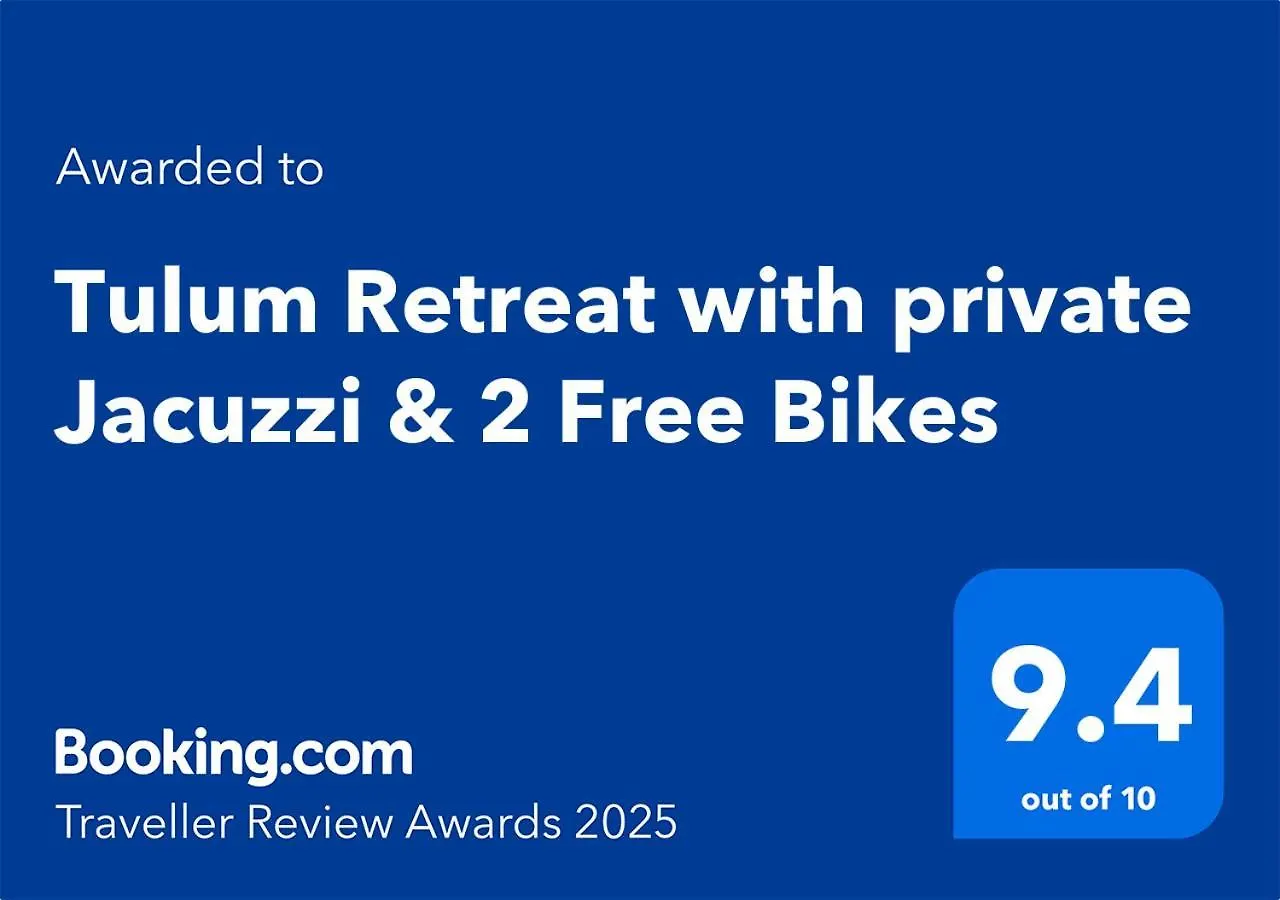 Tulum Retreat With Private Patio Tub & 2 Free Bikes Apartment 0*,  Mexico